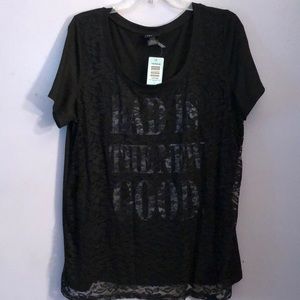 “Bad is the new good” tee